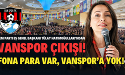 DEM Parti Eş Genel Başkanı Tülay Hatimoğulları’ndan Vanspor Çıkışı! Fona Para Var, Vanspor’a Yok!