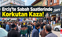 Erciş’te Sabah Saatlerinde Korkutan Kaza! Taksi Yaşlı Yayaya Çarptı