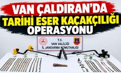 Van Çaldıran’da tarihi eser kaçakçılığı operasyonu:529 sikke ele geçirildi