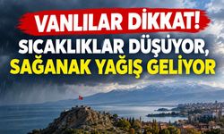 Vanlılar dikkat! Hava bir anda değişiyor, sıcaklıklar 6 dereceye kadar düşecek