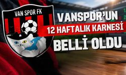Vanspor’un 12 haftalık karnesi belli oldu! İşte ligdeki son durumu
