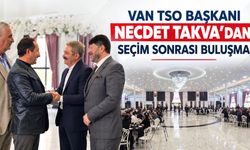 Van TSO’da seçim bitti, kutlama başladı! Necdet Takva esnaf ve vatandaşlarla buluştu!