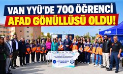 Van YYÜ’de 700 Öğrenci AFAD Gönüllüsü Oldu!