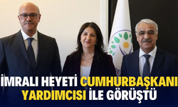 Van Milletvekilinin de Aralarında Bulunduğu İmralı Heyeti, Cevdet Yılmaz ile görüştü