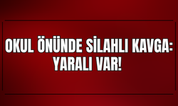 Okul Önünde Silahlı Kavga! Bekçi Veliyi Vurdu