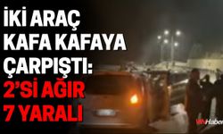 Yüksekova’da İki Araç Kafa Kafaya Çarpıştı: 2’si Ağır 7 Yaralı