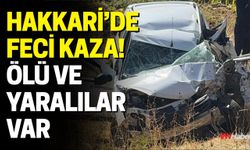 Hakkari'de Feci Kaza! Ölü ve Yaralılar Var