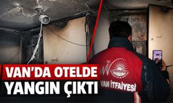 Van’da Otelde Yangın Çıktı