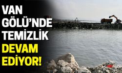 Van Gölü’nde Temizlik Devam Ediyor!