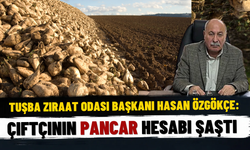 Tuşba Ziraat Odası Başkanı Özgökçe: Şeker pancarı fiyatı Vanlı çiftçiyi memnun etmedi
