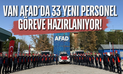 Van AFAD’da 33 Yeni Personel Göreve Hazırlanıyor!