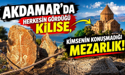 Van Akdamar Adası’ndaki Tarihi Ermeni Mezarlığı Bakım Bekliyor