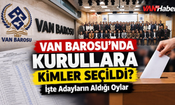 Van Barosu’nda En Çok Oyu Kim Aldı? Başkanlık ve Kurul Sonuçları Açıklandı