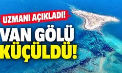 Van Gölü 35 yılda 31 kilometrekare küçüldü!