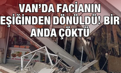 Van İpekyolu’nda Korkutan Çökme! Kazı Çalışması Sırasında Lokanta Yıkıldı