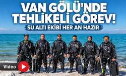 Van’da Zorlu Görev Onlara Emanet! Su Altı Ekibi 7/24 Nöbette
