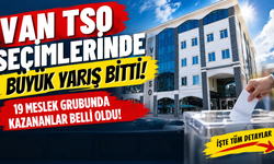 Van TSO Seçimlerinde 19 Komitenin Sonucu Belli Oldu! İşte Listelerin Aldığı Bütün Oylar...