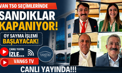 Van TSO Seçimlerinde Sandıklar Kapanıyor! Oy Sayma İşlemi Başlayacak Canlı Yayın İzle…