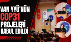 Van YYÜ’nün Cop31 Kapsamında Sunduğu 9 Projenin Tamamı Kabul Edildi