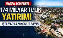Van’a TOKİ’den 174 Milyar TL’lik Yatırım! İşte Yapılan Konut Sayısı