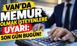 Van’da 8 Kişilik Kadro Açıldı: Başvurular İçin Son Gün!