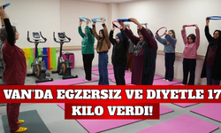 Van’da Egzersiz ve Diyetle 17 Kilo Verdi!