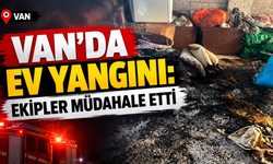 Van'da Ev Yangını: Ekipler Müdahale Etti