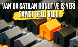 Van’da Eylül Ayında Kaç Konut Satıldı? TÜİK Rakamları Açıkladı