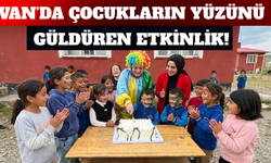Van’da Çocuklar İyilik Etkinliğinde Doyasıya Eğlendi