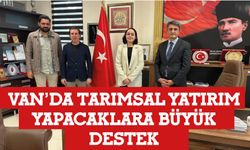 Van’da Tarımsal Yatırım Yapacaklara Büyük Destek