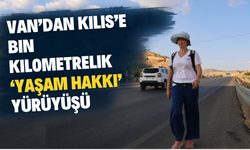 Çocukların yaşam hakkı için sınır hattında bin kilometrelik yürüyüş