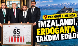 Vanlı Gençlerden Cumhurbaşkanı Erdoğan’a Anlamlı Gölfest Hatırası