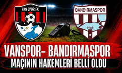 Artı Değer Vanspor-Bandırmaspor Maçında Hakem Düdüğünü Yiğit Arslan Çalacak