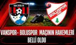Vanspor-Boluspor maçında Emrullah Baydar düdük çalacak