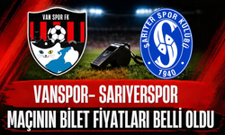 Vanspor – Sarıyerspo Maçının Bilet Fiyatları Açıklandı!