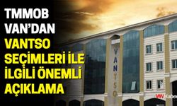 TMMOB Van’dan VANTSO Seçimleri ile İlgili Önemli Açıklama