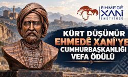 Ehmedê Xanî'ye Cumhurbaşkanlığı Vefa Ödülü!
