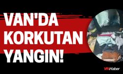 Van'da Korkutan Yangın!
