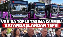 Van’da Toplu Taşıma Zammına Vatandaşlardan Tepki