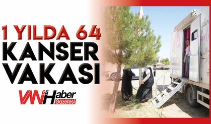 1 Yılda 64 Kanser Vakası !