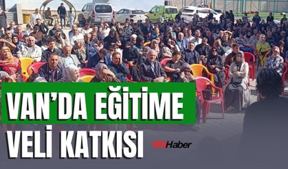 Van İpekyolu'nda Eğitime Veli Katkısı