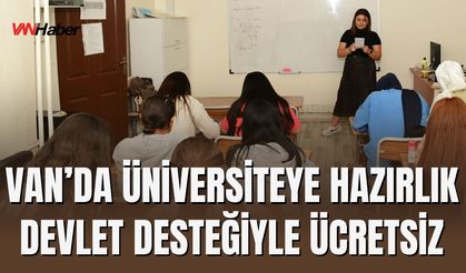 Çatak'ta DYK Kurslarına Yoğun İlgi: Üniversite Hazırlığında Devlet Desteği
