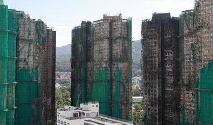 Hong Kong'daki yangın felaketinde can kaybı 151'e yükseldi