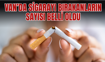 Van’da Bir Yılda 700’den Fazla Kişi Sigarayı Bıraktı