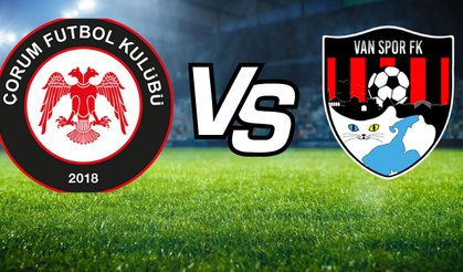 Vanspor, Çorum FK karşısında farkı ikiye çıkardı: 3-1
