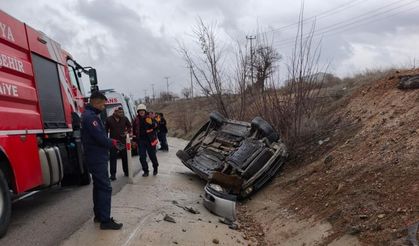 Otomobil Takla Attı, 6 Kişi Yaralandı!
