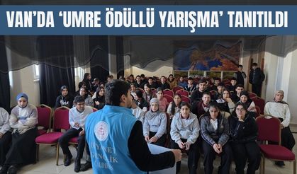 Çaldıran'da Öğrencilere 'Umre Ödüllü Yarışma' Tanıtıldı
