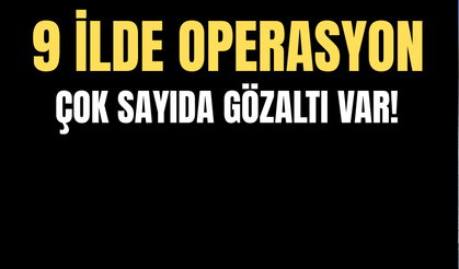 9 İlde Dev Yasa Dışı Bahis Operasyonu!