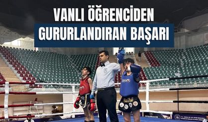 Vanlı Öğrenciden Gururlandıran Başarı