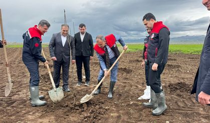 Ağrı’da 2 Bin 500 Çiftçiye Meyve Fidanı Desteği